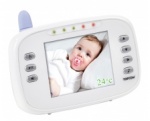 baby viewer 4500 topcom niania video odbiornik używany bez kamery, uszkodzone gniazdo zasil. do wymiany