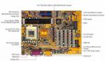 ECS P6VXA VIA133 SDR audio agpx4 ATX s.370