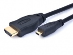 kabel HDMI na micro HDMI V1.3 High Speed 1.8m pozłacane końcówki