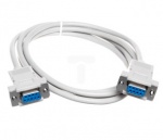 kabel null modem RS232 9pin zenski na męski przedłużacz 1.8m 