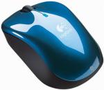 Mysz komputerowa Logitech V470 Cordless Laser Mouse Bluetooth for Notebooks (niebieska)