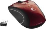 Mysz komputerowa logitech V450 Nano Cordless Laser Mouse do notebooków (czerwona)