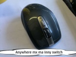 naprawa przycisku myszy logitech anywhere MX