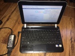 netbook HP MINI 210 3000SW zasilacz Win7 starter