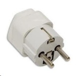 Przejściówka adapter zasilania wtyk polski PL - gniazdo UK/USA