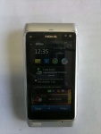 telefon Nokia N8 kolor srebrny logo T-Mobile