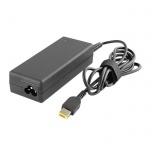 Zasilacz do LENOVO 20V 3.25A 65W ala USB + pin PROSTOKĄTNY WTYK Zółty